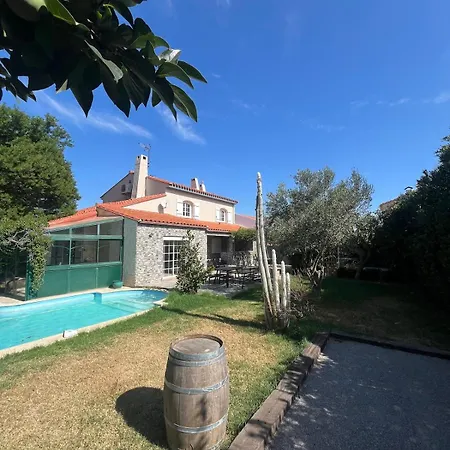 Le Nid Catalan Piscine Privee Jacuzzi Climatisation Elne